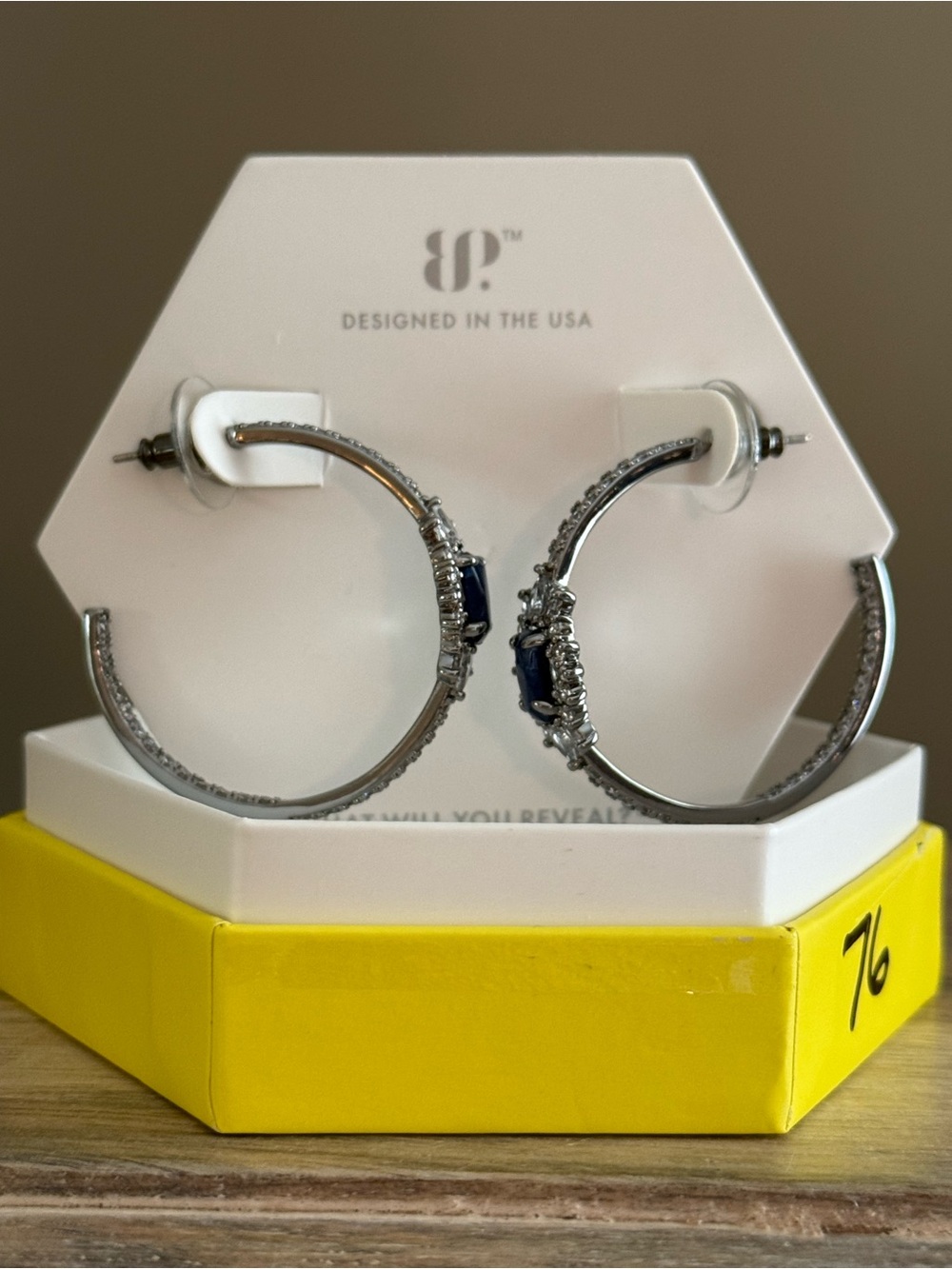 Bomb Party OG Earrings “The Mayfair” Brand New! #76